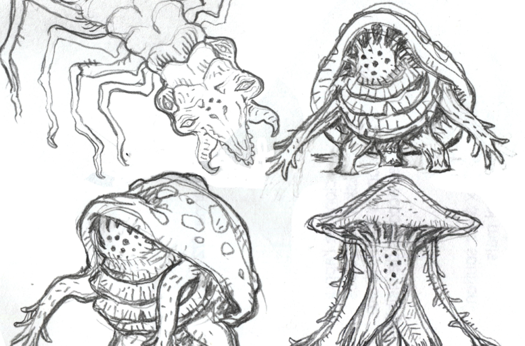 Journey into the unknown: François Licata’s sketches for Settlers of a Dead God